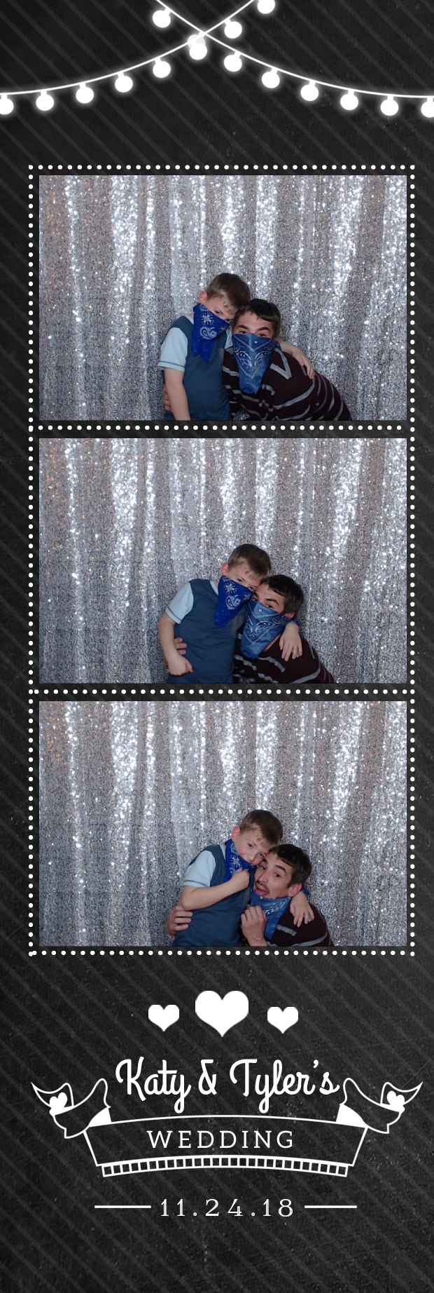 Katy and Tyler's wedding  | View more photos from the event at gallery.photoboothbillings.com/u/PhotoBoothBillings/Katy-and-Tylers-wedding